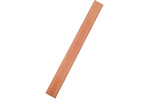 HWYEE 1Pcs 1/8" x 0.8" x 8" C110 Copper Flat Bar 8" Long, 3 x 20 x 200mm 99.98% Pure Copper Bus Bars DIY Craft, Electrical Connectors for Electroplating (1PCS,3 * 20 * 200mm)