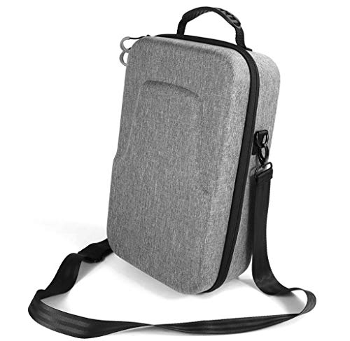 QUICATCH Compatible for Oculus Quest Virtual Reality EVA Hard Travel Protect Bag Large Capacity Waterproof Storage Box Portable Carrying Cover Case (Gray)