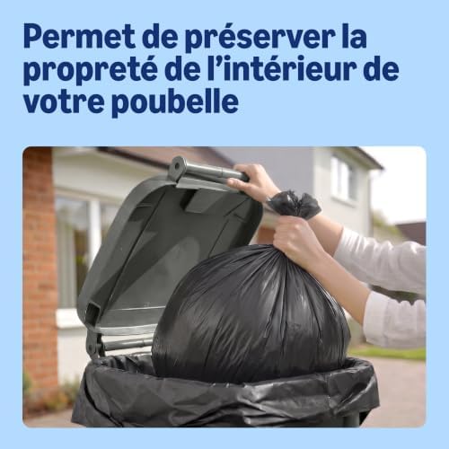 Sacs pour Poubelles à Roulettes (Dessus Plat) 30 x 240litres