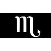 Scorpio Zodiac Decal Vinyl Sticker|Cars Trucks Vans Walls Laptop|White|5.5 x 4.4 in|CCI304