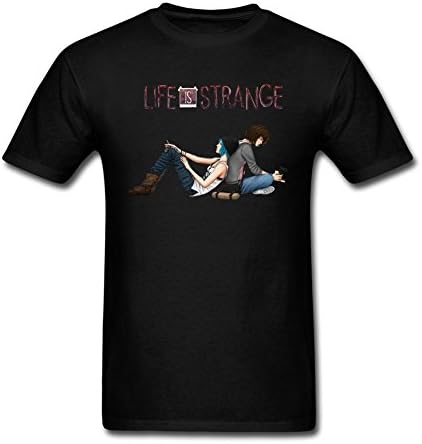 IIKIOO Men's Life Is Strange Episode 4 Dark Room T-shirt Black XXXL