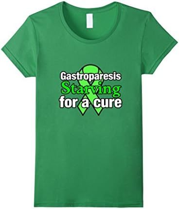 Women's Gastroparesis Starving for a cure - Gastroparesis Tee Large Grass