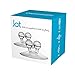 Dreamfarm Jot - Multi-Use Suction Hooks and Cable Holders, Set of 2