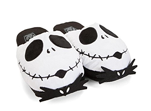 The Nightmare Before Christmas Jack Skellington Plush Slippers