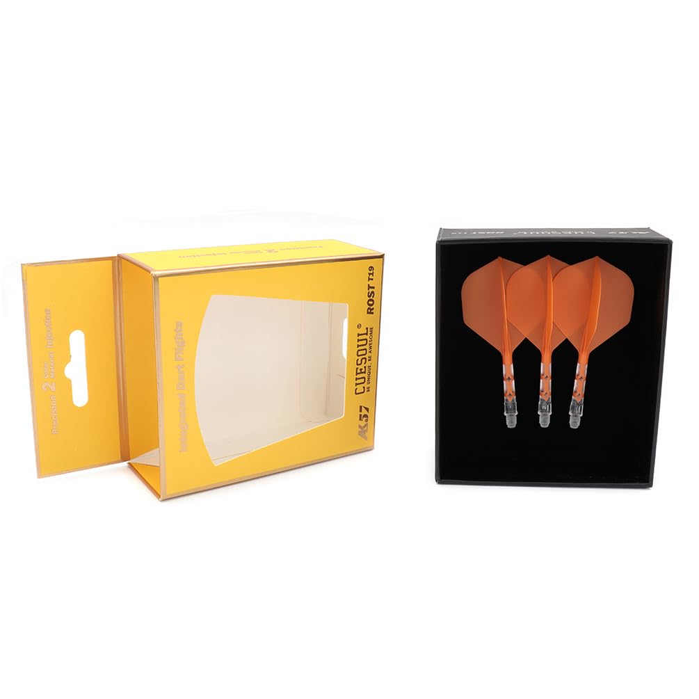 CUESOUL ROST T19 Integrated Dart Shaft and Flight,Standard Shape,Set of 3