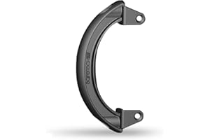 Safetech Hardware SHDL-150 Polymer Pull Gate Handle | Side Fixing Legs, Easy Alignment & Added Strength | Left & Right Reversible | Aluminum, Vinyl/PVC, & Wood | Any Square Post Gates - Black