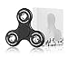 DILTEC EDC Hand Spinner for Kids Adults ADHD Sensory Fidget Toys Spin 1-3 Mins Silent Smooth Pocket Durable Black