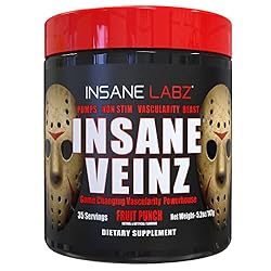 Insane Labz Insane Veinz Non Stimulant NO Enhancing