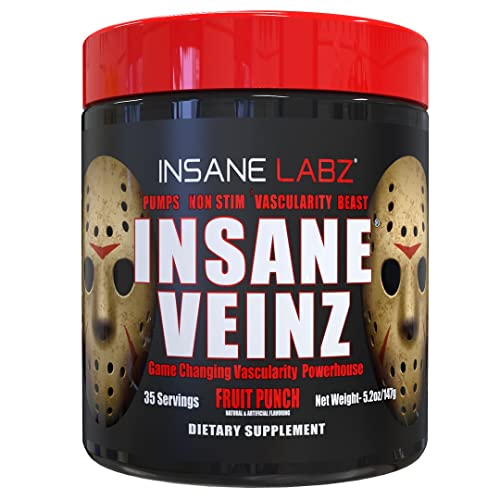 Insane Labz Insane Veinz Non Stimulant NO Enhancing