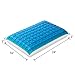 MoMA Gel Memory Foam Pillow - Reversible Cool Gel Pillow - Standard Sized Cooling Bed Pillow - Luxury Hypoallergenic Memory Pillow Neck Pain Side Sleeper - Deluxe Breathable Thick Gel Pillow