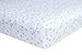 Frenchie Mini Couture Fitted Crib Sheets 100% Cotton, Fits Toddler Mattress, Blue Stars, 28 x 52in, 2-Pack