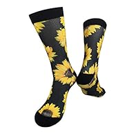 Sunflower Novelty Socks For Women & Men One Size - Gifts