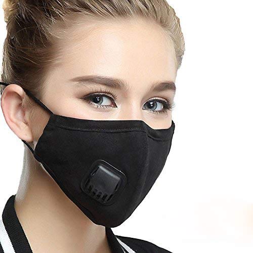 BlackVog Face Mask Medium Large Men Women Nose Mouth Filter Respirator