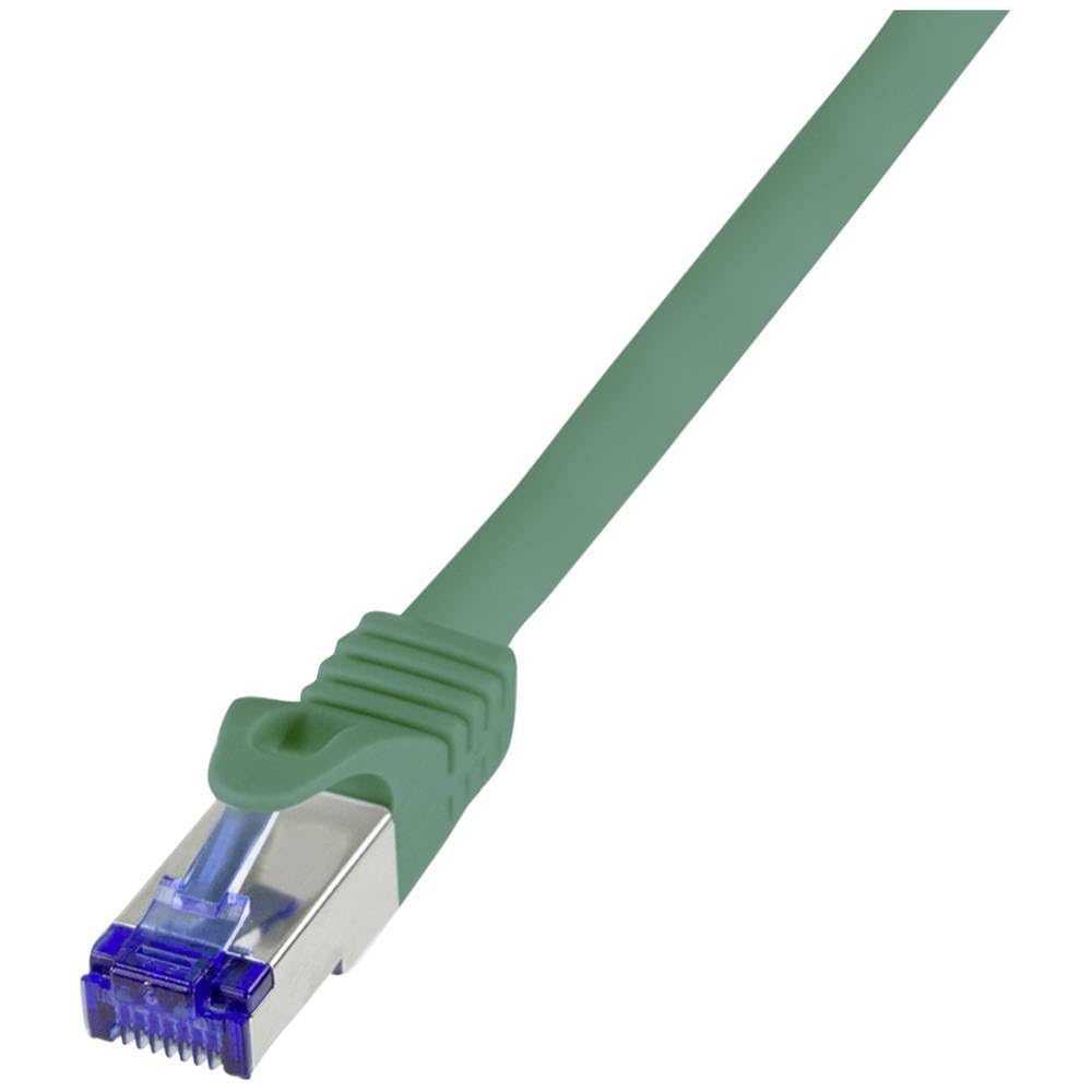 LogiLink C6A055S RJ45 Cat 6a S/FTP 2m Green