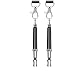 HiSung Dog Whistle to Stop Barking, Adjustable Pitch Ultrasonic training tool Silent Bark Control for Dogs- Pack of 2 PCS Whistles with 2 Free Lanyard Strap