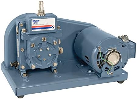 Welch Vacuum 1400B-01F Duoseal Pump MTD Fomblin 115V, 60 Hz, 1 ph