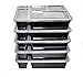 Multi-Compartment Bento Box for Meal Prep. 100% BPA- FREE. Best Lunch Food Storage Container by Country Home Goods,(5 Set+2 bonus set)