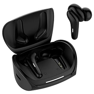 Minuswire Bluetooth 5.0 Draadloze Hoofdtelefoon, Waterdichte Stereo Draadloze Oordopjes, Diepe Bas in Oor Headset met 24…