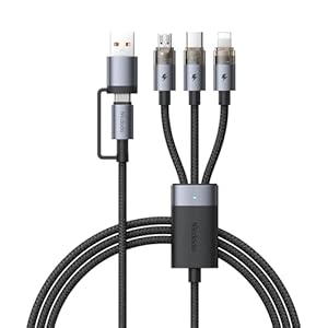 Mcdodo 100W 2イン3 急速充電ケーブル USB-A & USB-C to USB-C/light-ning/Micro USBケーブル