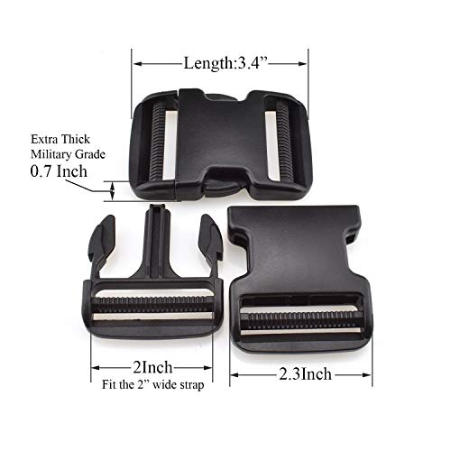 image for HAO PRO SGH Pro Extra Thick Military Grade Dual Adjustable Quick Side 