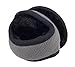 Eianru Polar Fleece Ear Cover Foldable Wrap Winter Accessory Outdoor EarMuffs,Gray