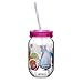 Zak Designs Trolls Movie 19 oz. Canning Jar Tumbler, Poppy, Branch, DJ Suki, Biggie & Guy Diamond