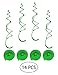 jollylife 70PCS St. Patrick’s Day Decorations Party Set - Saint Patty Shamrock Banners Garlands Clover Hanging Swirls Photo Booth Props Balloons Supplies