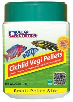 Cichlid Veggie Pellet Small 7oz