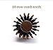 Professional Styling Essentials Hair Brush Natural Boar Bristles Comb High Temperature Resistant Curly Hair Comb (Parallel comb teeth) by Rosette