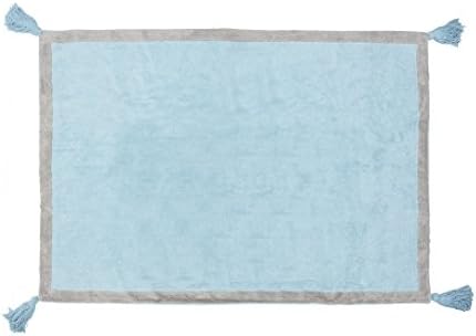 Aratextil. Kids Rug 100% Cotton Machine washable Collection Berber Celestial Duo _ Gris 120 x 160 cms