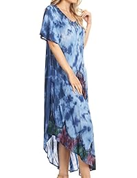 Sakkas Nalani - Vestido de verano para mujer, color marrón