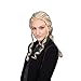Costume Agent Queen Dragon TV Character Halloween Blonde Costume Cosplay Wig Accessory