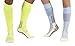 Compression Socks - Circulator Moderate Best For Running, Athletic Sports, Crossfit, Flight Travel (Men & Women) - Below Knee High Socks