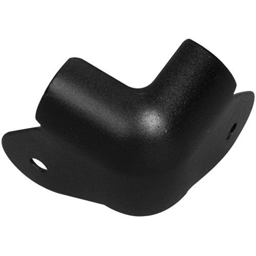 Penn Elcom Black Steel Corner for Flight Case/ Speaker Cabinet (pack of 4) 2 Leg/ 2 Mounting Holes C1824K