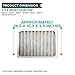 Crucial Air Purifier Filter – Compatible with Hunter® Brand Filter Part # 30928 – Models 30057, 30059, 30067, 30078, 30079, 30097, 30124, 30126 – Bulk Packs (1 Pack)