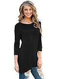 Blooming Jelly Women's Vintage Crochet Lace Blouse Tops Embroidery Shirt (XL, Black)