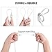 BUSOHE Cat 8 Ethernet Cable 6 FT 2Pack, 40Gbps 2000Mhz High Speed Flat Cat8 Cable Patch Cord with Gold-Plated RJ45 Connector, LAN Network Internet Cable for Router/Gaming/Computer, S/FTP