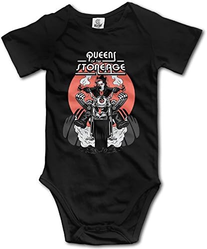 Queens Of The Stone Age Baby Girls/Boys Short Sleeve Onesies