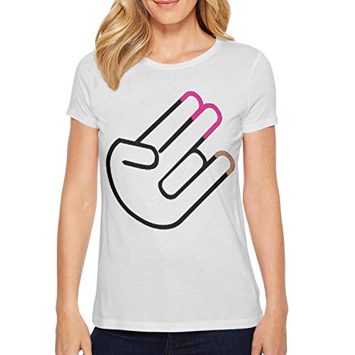 Websi Wihey Women's Short Sleeve Two in The Pink, One in The Stink t Shirt