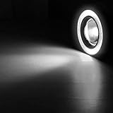 Eachbid 3.5¡± Blue White Fog Light Led Angel Eyes
