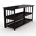 Stony-Edge TV Stand and Bookshelf with USB Port, 42 Inch Wide, Espresso