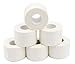 HealthStar White Athletic Tape 1.5 Inches X 8 Yards for Muscle Support, Joint Protection & Compression Therapy (6 Pack)