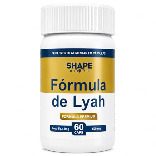 Fórmula de Lyah Original Suplemento 60 Cápsulas Lyan Composto de Lyara Nautral - Lia Auxilia no Aumento Do Apetite