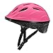 TurboSke Toddler Kids Bike Helmet, Multi-Sport Helmet Size Adjustable for Boys and Girls (Matte Pink, Small: 48-52cm/18.8