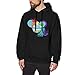 LilianR Deadmau5 My Little Pony Mens Hoodies Sweatshirt M Black