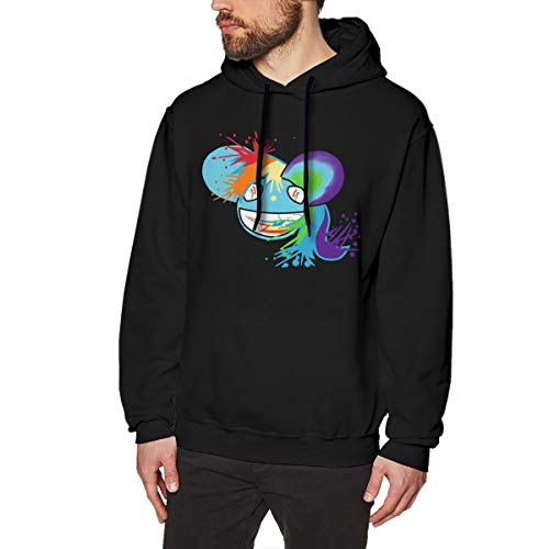 LilianR Deadmau5 My Little Pony Mens Hoodies Sweatshirt M Black