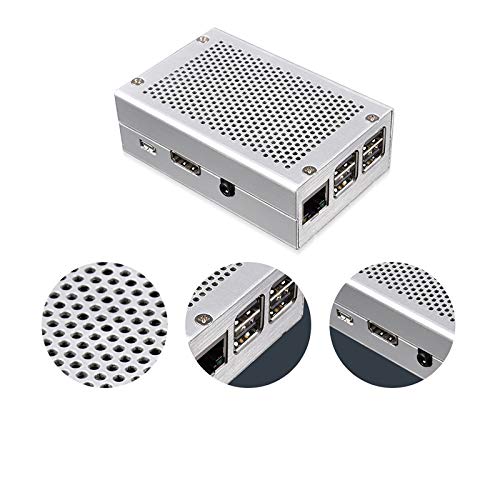 4 iUniker+Raspberry+Aluminum+Silver+Heatsink