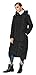 Orolay Women's Puffer Down Coat Winter Maxi Jacket with Hood