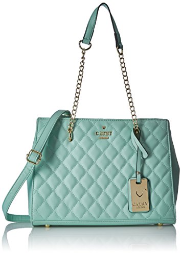 Cathy London Women's Handbag, Material- Synthetic Leather, Colour- Turquoise