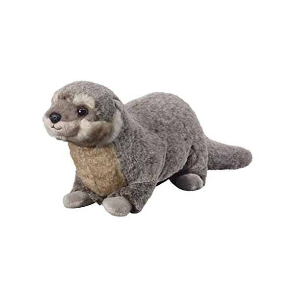 Bauer Spielwaren "Deine Tiere mit Herz" Otter stehend: Tolles Kuscheltier zum Kuscheln und Liebhaben, ideal als Geschenk, 36 cm, braun (12526)